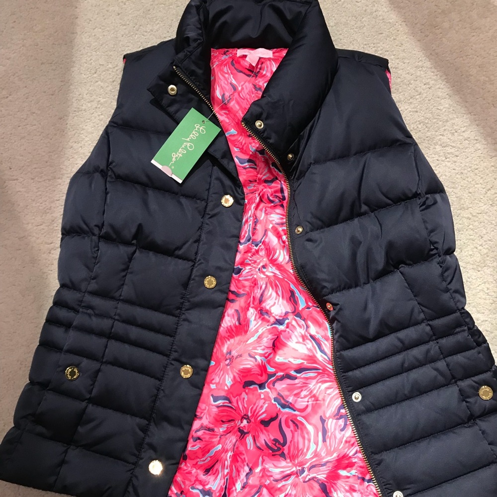 Lilly Pulzer navy blue vest